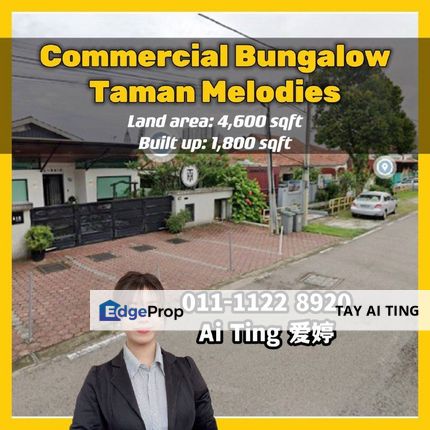 Taman Melodies Commercial Bungalow Johor Bahru Town, Johor, Johor Bahru