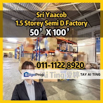 Sri Yaacob Semi D Factory, Johor, Skudai