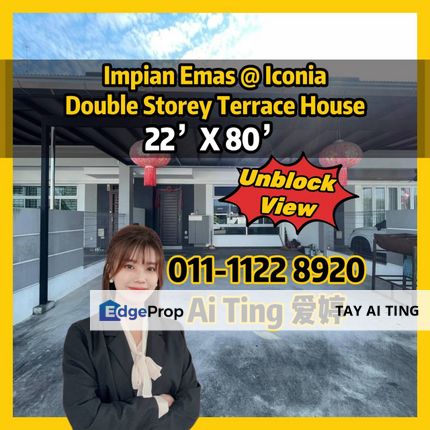 Iconia Garden Residence Impian Emas Double Storey Terrace House, Johor, Skudai