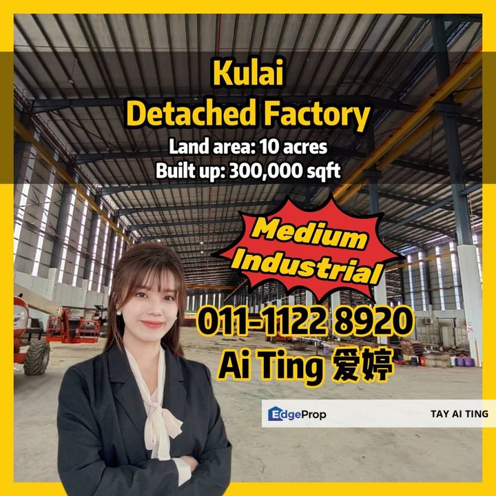 Kulai Detached Factory Medium Industrial, Johor, Kulai