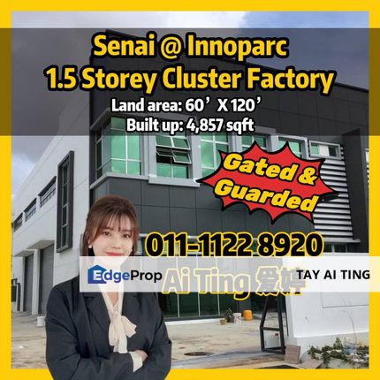 Innoparc Senai 1.5 Storey Cluster Factory, Johor, Senai