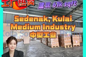 Sedenak Kulai Medium Industry Detached Factory