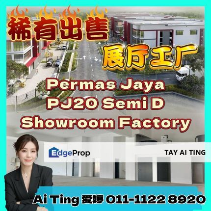 PJ20 Permas Semi D Jaya Showroom Factory, Johor, Masai