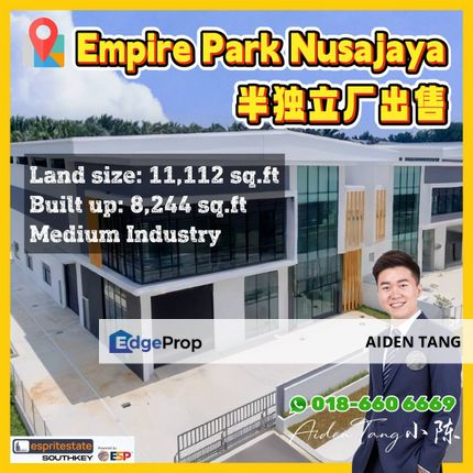 Empire Park Gelang Patah Semi D Factory, Johor, Gelang Patah