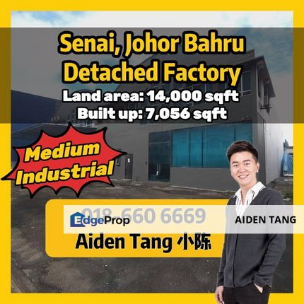 Senai Detached Factory Medium Industry, Johor, Senai