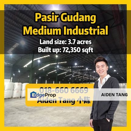 Pasir Gudang Detached Factory Medium Industrial, Johor, Pasir Gudang