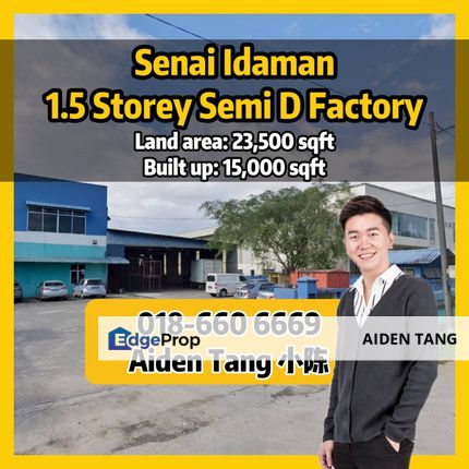 Senai Idaman Semi D Factory, Johor, Senai