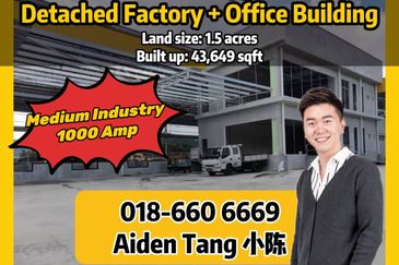 Kota Tinggi Detached Factory Medium Industry