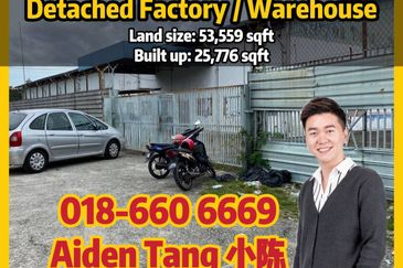 Kulai Detached Factory Warehouse