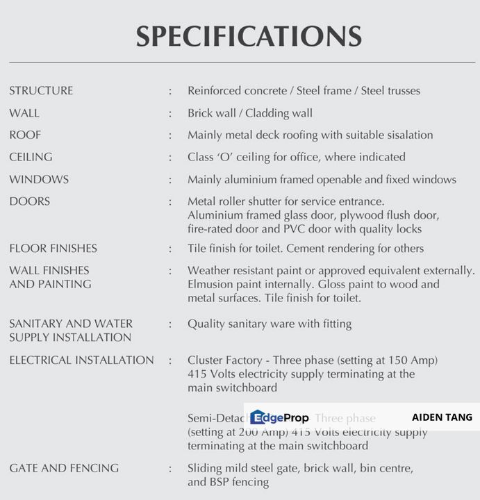 Eco Business Park 1 Semi D Factory near Kempas / Dato Onn (Medium Title), Johor, Johor Bahru