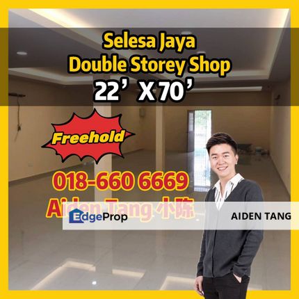 Selese Jaya Double Storey Shop, Johor, Skudai