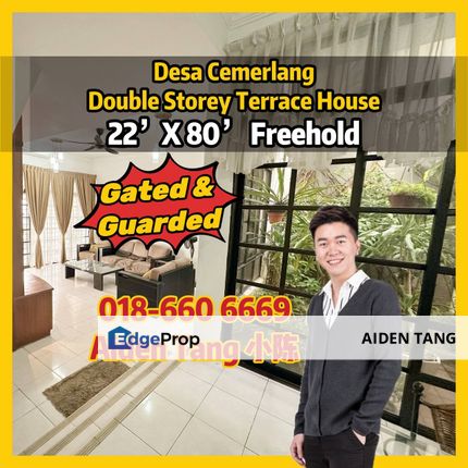 Desa Cemerlang Double Storey Terrace House, Johor, Ulu Tiram