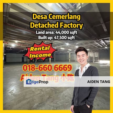 Desa Cemerlang Detached Factory, Johor, Ulu Tiram
