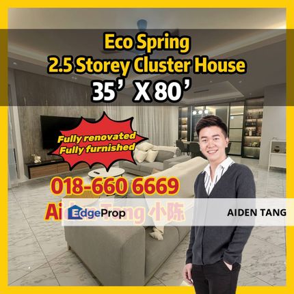 Eco Spring 2.5 Storey Cluster House, Johor, Johor Bahru