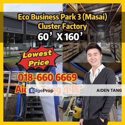 Eco Business Park 3 Kota Masai Cluster Factory , Johor, Masai