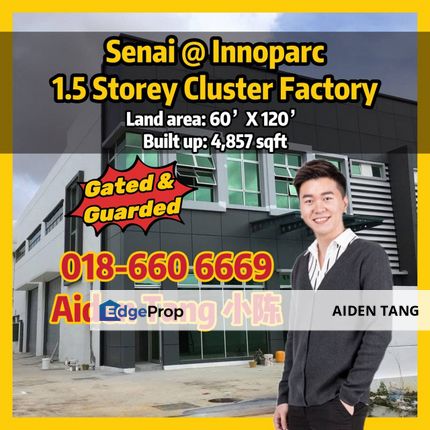 Innoparc Senai 1.5 Storey Cluster Factory, Johor, Senai