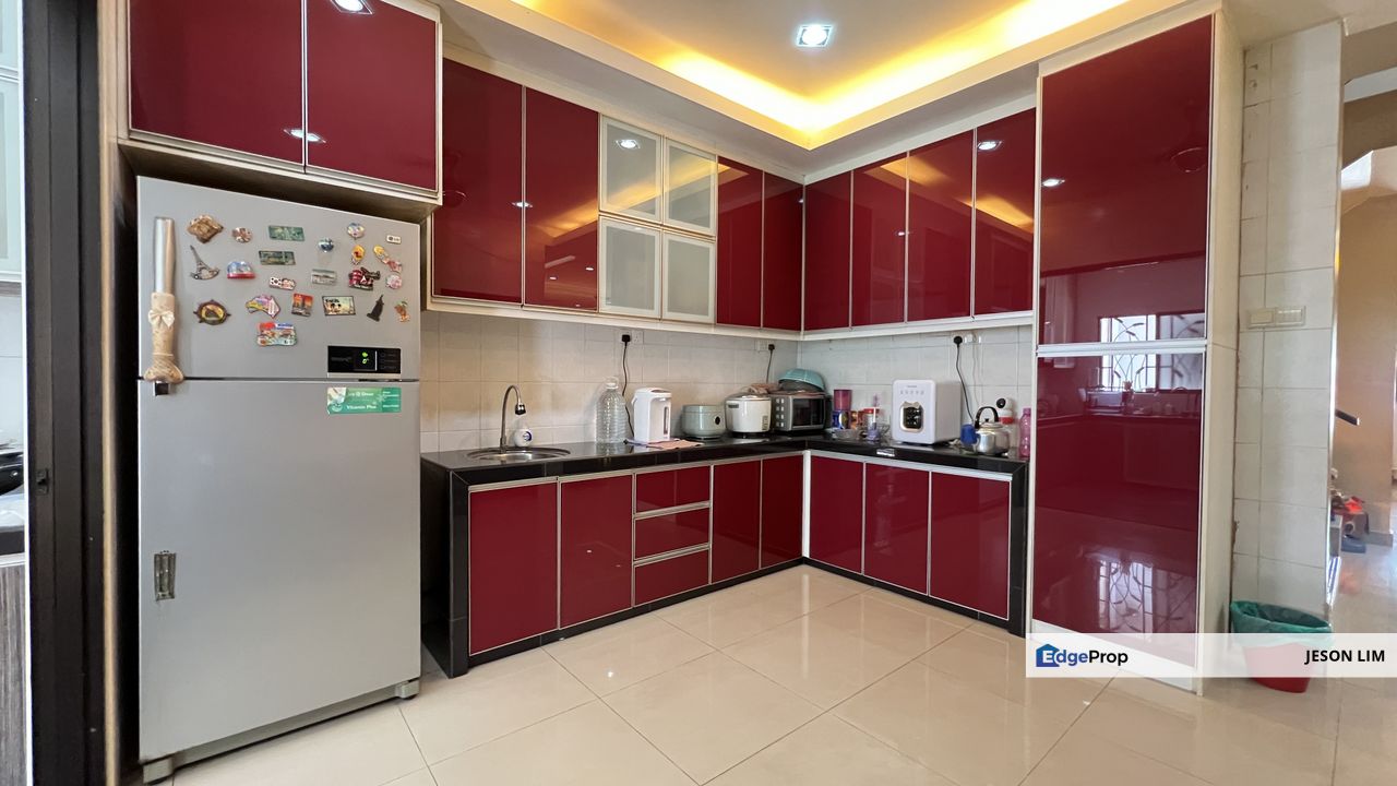 LRT 3 @Bukit Tinggi 2 @Fully Extended 2 Storey Superlink 24X75 4B4B For Sale RM1.05mils, Selangor, Klang