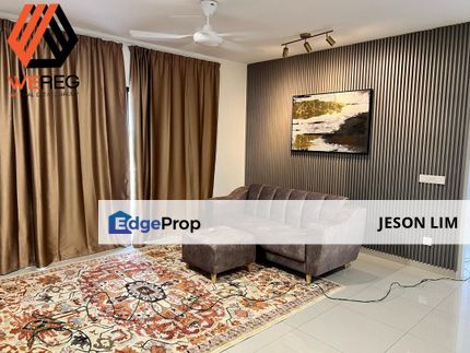 HUNI Residences @Fully Furnished 3B2B 2Carpark 1000sqft for Rent RM2,000, Selangor, Setia Alam/Alam Nusantara