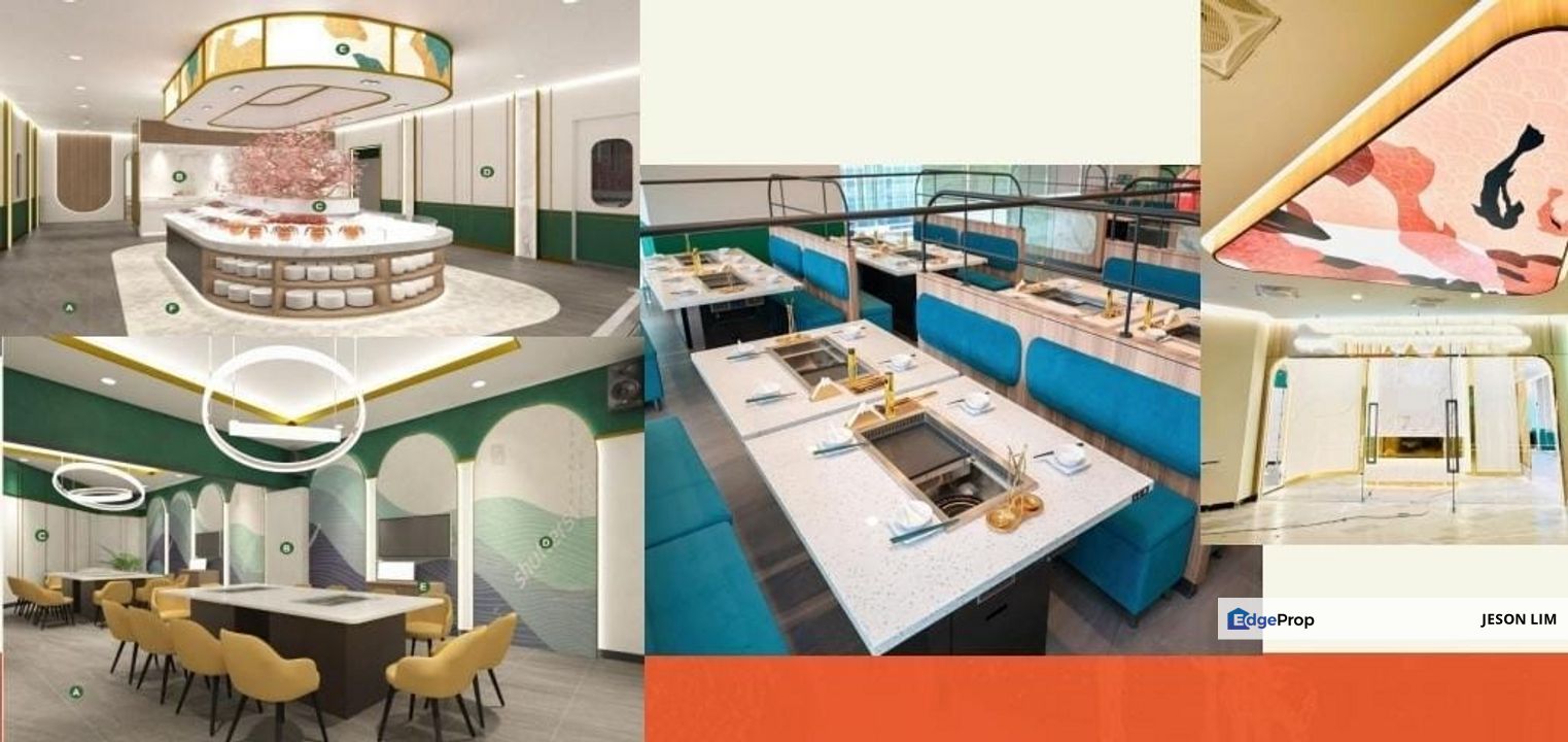 City Walk @I-City Shah Alam @Retail Adjoining 5 units @Lvl 1 with Lift @Fully Furnished Total Builtup 10,295sqft for Rent RM5/psf, Selangor, Shah Alam