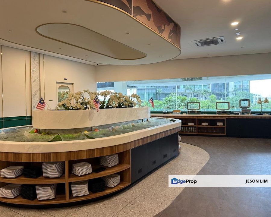 City Walk @I-City Shah Alam @Retail Adjoining 5 units @Lvl 1 with Lift @Fully Furnished Total Builtup 10,295sqft for Rent RM5/psf, Selangor, Shah Alam