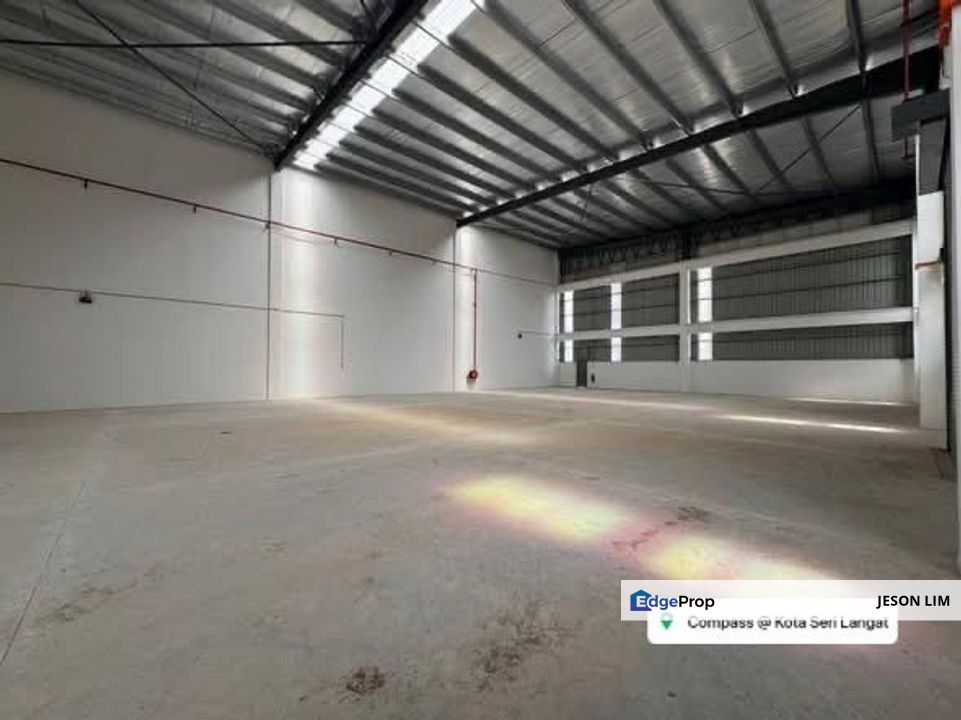 Compass Banting @New 3 Sty Semi-D Factory Builtup 8,820sqft @200Amp For Rent, Selangor, Banting