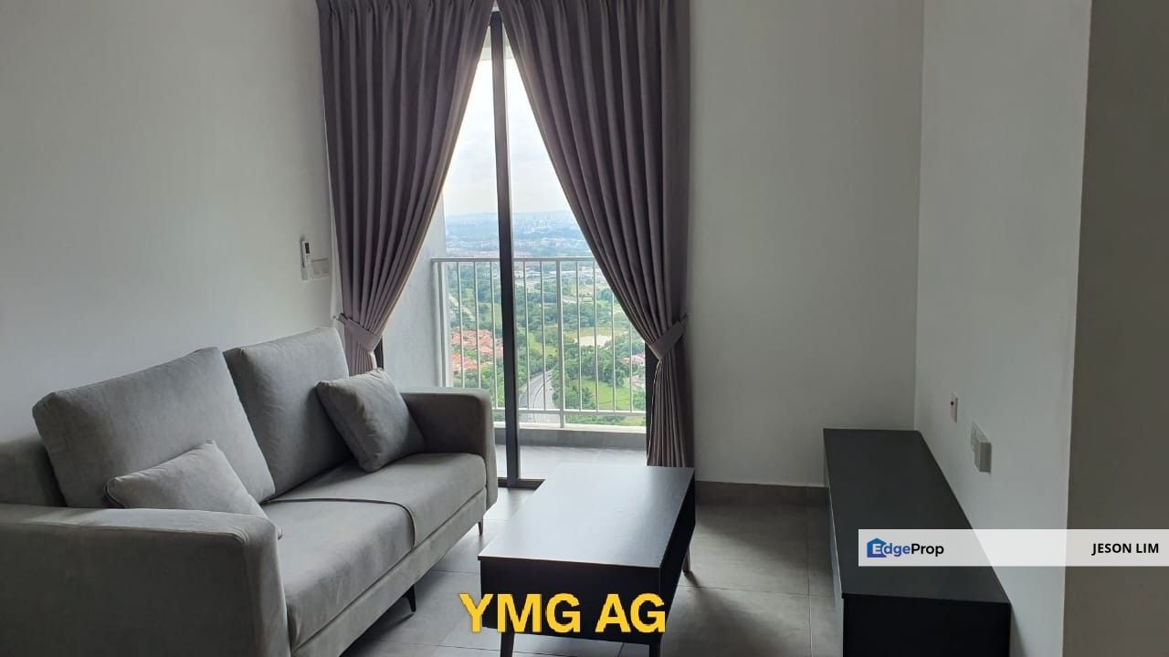 5mins to Setia City Mall @Sunsuria Forum Condo @Fully Furnished 894sqft 3R2B for Sale, Selangor, Setia Alam/Alam Nusantara