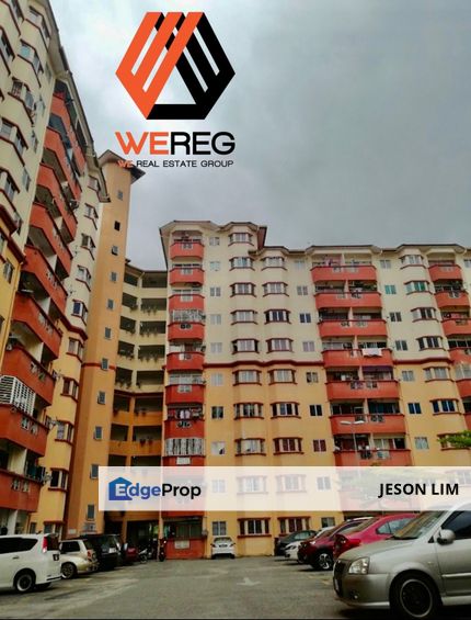 Freehold Sungai Udang Klang Amazing Height Apartment Bare Unit 3B2B 860sqft for Sale RM200k, Selangor, Klang