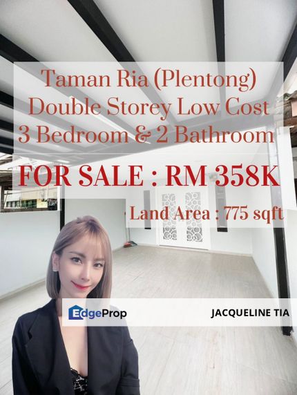 Double Storey Low Cost For Sale, Johor, Plentong