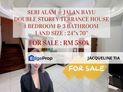 Double Storey Terrace House@Seri Alam For Sale, Johor, Masai