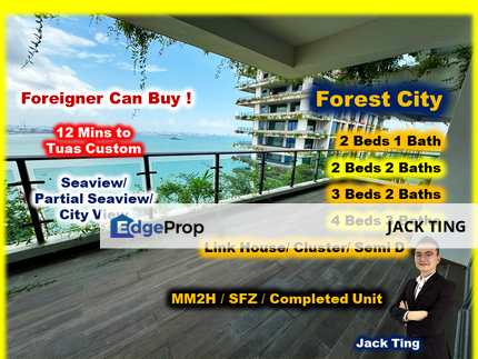 Forest City Johor For Sale Penthouse Nigella Park 马来西亚森林城市, Johor, Gelang Patah