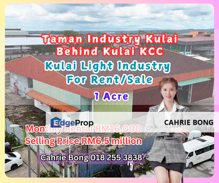 Taman Industry Kulai, Behind Kulai Kcc, Johor, Kulai