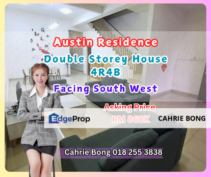 Austin Residence, Taman Mount Austin Near By Austin Perdanan, Johor, Johor Bahru