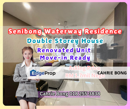 Senibong Waterway Residence – Double Storey House for Sale, Johor, Masai