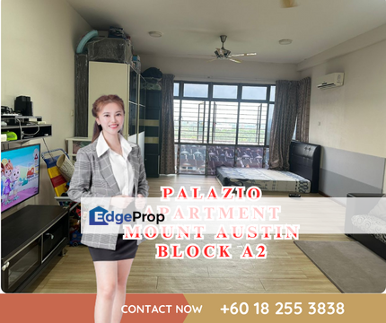 Palazio Apartment Mount Austin Block A2, Johor, Johor Bahru