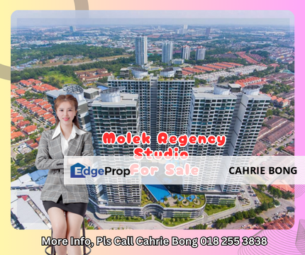 Molek Regency Studio For Sales, Johor, Johor Bahru