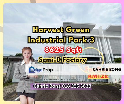 Harvest Green Industrial Park 3, Jalan Senangin Pasir Gudang Pasir Putih For Rent, Johor, Pasir Gudang