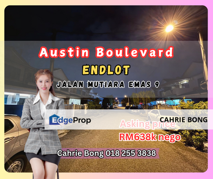 Austin Boulevard Endlot For Sales, Johor, Johor Bahru