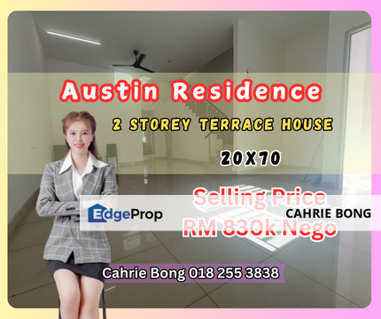 Austin Residence @ Mount Austin Double Storey Terrace House , Johor, Johor Bahru