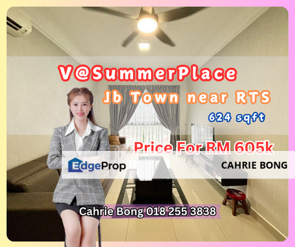 V@Summerplace Apartment Near RTS, Johor, Johor Bahru