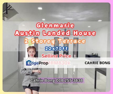 Glenmarie @ Austin Landed House 2 Storey Terrace House, Johor, Johor Bahru