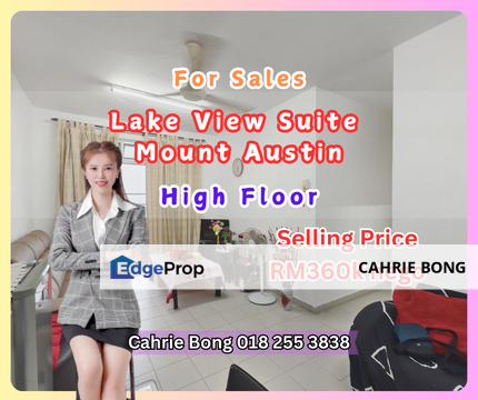 Lake View Suite @ Mount Austin 3 Bedroom For Sales, Johor, Johor Bahru