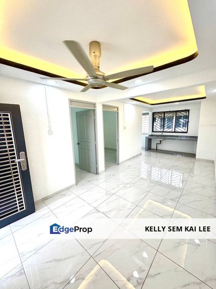 Skudai｜TUTA｜Flat｜Fully Renovated｜Full Loan｜Block 10, Johor, Johor Bahru
