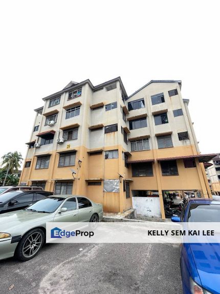 Taman Daya｜Jalan Nibong｜Flat Level 4｜Renovated｜Full Loan, Johor, Johor Bahru