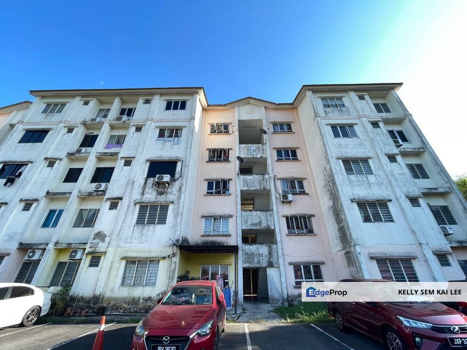 Johor Bahru｜Taman Seri Setanggi｜Blok G｜Medium Low Cost Flat｜Renovated, Johor, Johor Bahru