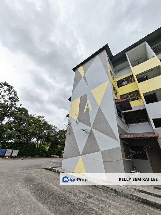 Pontian｜Taman Megah｜Jalan Megah Utama｜Low Cost Flat｜Level 4, Johor, Pontian