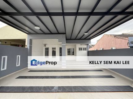 Skudai Baru Jln Hang Lekiu Single Storey End Lot 3bed 2bath Renovated, Johor, Skudai