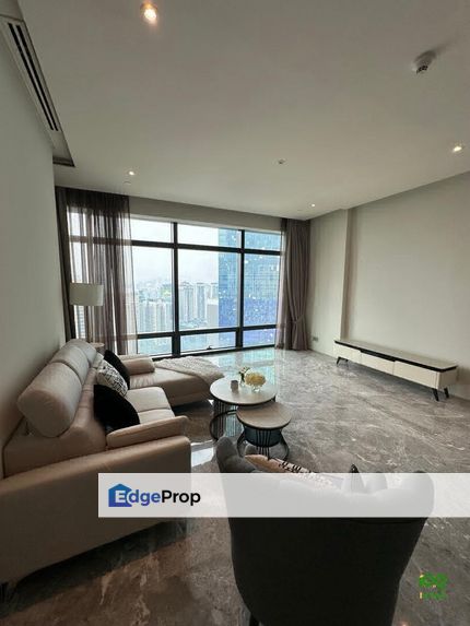 Ampang, Four Season Place, 2+1bedrooms Fully Furnished for Rent, Kuala Lumpur, KLCC