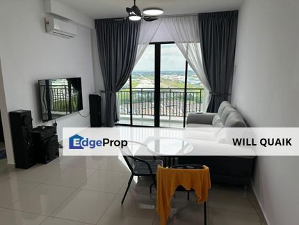 One City 🔥 Fully Furnished Renovated 3 Carparks Condo For Rent in Juru, Penang, Juru