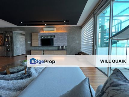 Summerton 🔥 Fully Furnished Renovated Penthouse For Rent near Queensbay Mall, Penang, Bayan Lepas
