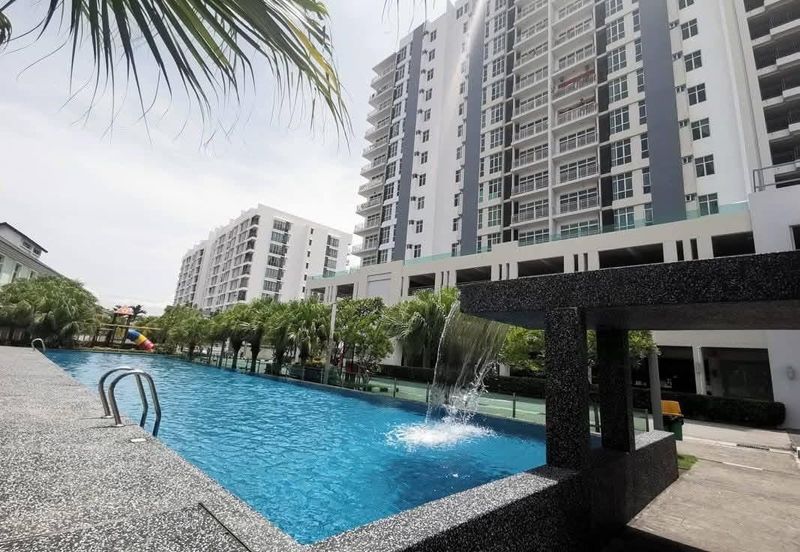 K Residence Condo For Sale in Seberang Jaya Nice Renovation